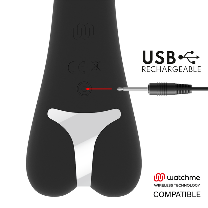 BRILLY GLAM - ERIK VIBRATOR + WATCHME AFSTANDSBEDIENING