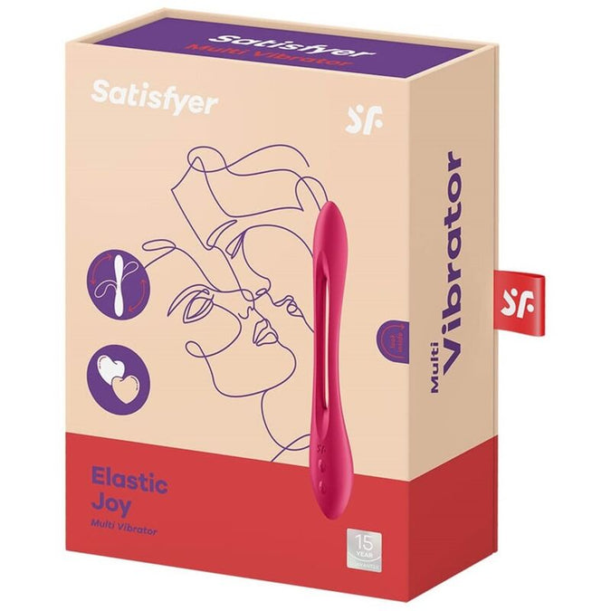 Satisfyer – Elastic Joy Multi Vibrator Rood
