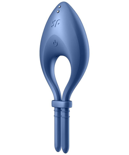 SATISFYER - BULLSEYE RING VIBRATOR APP BLUE SATISFYER - BULLSEYE RING VIBRATOR APP BLUE