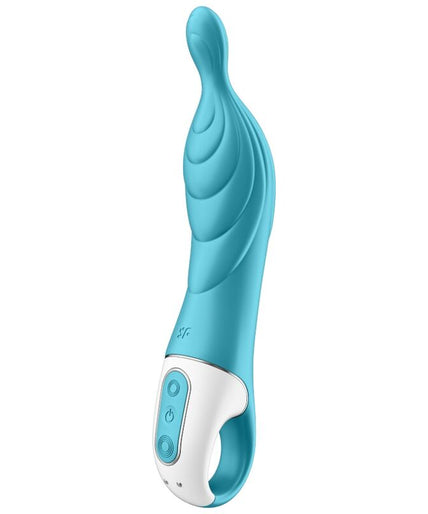 SATISFYER - AMAZING 2 ASPOT VIBRATOR TURQUOISE SATISFYER - AMAZING 2 ASPOT VIBRATOR TURQUOISE