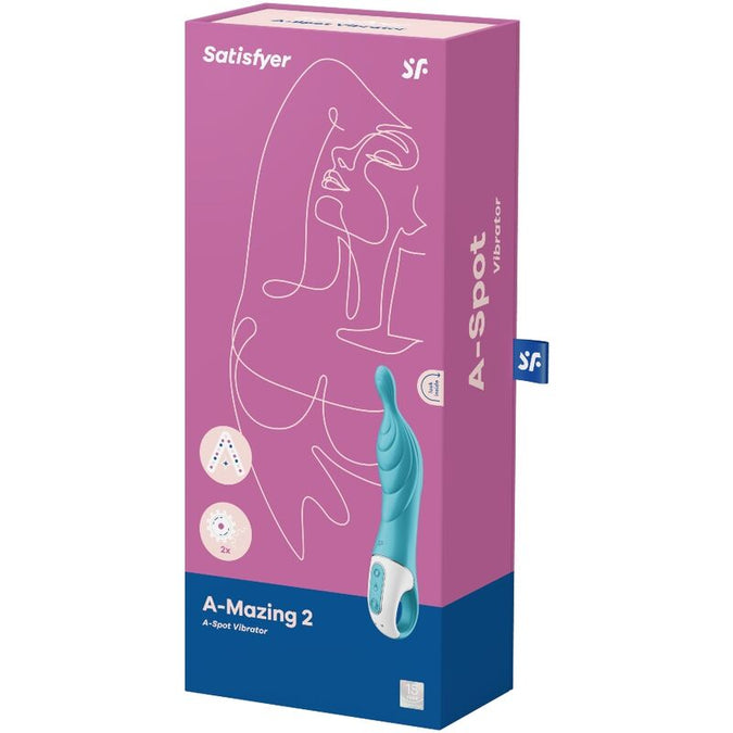 Satisfyer – A-Mazing 2 A-Spot Vibrator Turquoise