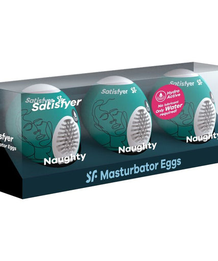 Satisfyer – 3 Masturbatoreier Naughty Satisfyer – 3 Masturbatoreier Naughty