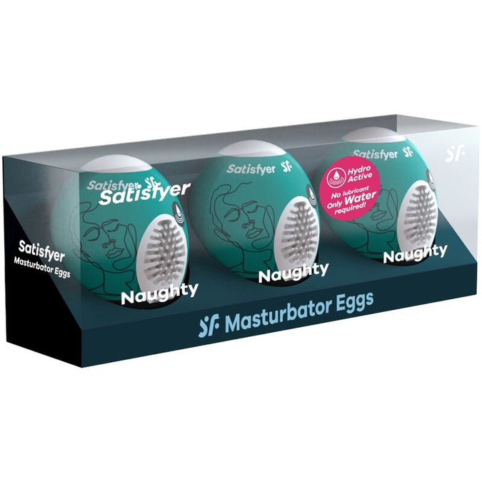 Satisfyer – 3 Masturbatoreier Naughty