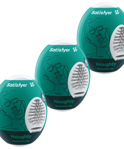 Satisfyer – 3 Masturbatoreier Naughty Satisfyer – 3 Masturbatoreier Naughty