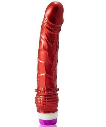 BAILE - REALISTIC RED VIBRATOR 23 CM BAILE - REALISTIC RED VIBRATOR 23 CM