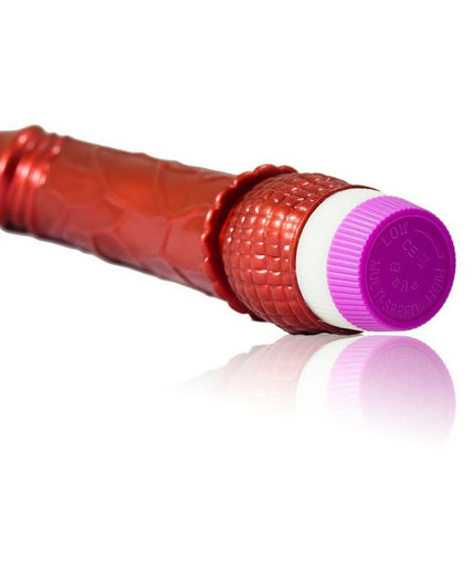 BAILE - REALISTIC RED VIBRATOR 23 CM BAILE - REALISTIC RED VIBRATOR 23 CM