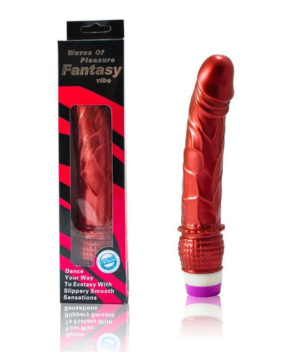 BAILE - REALISTIC RED VIBRATOR 23 CM BAILE - REALISTIC RED VIBRATOR 23 CM