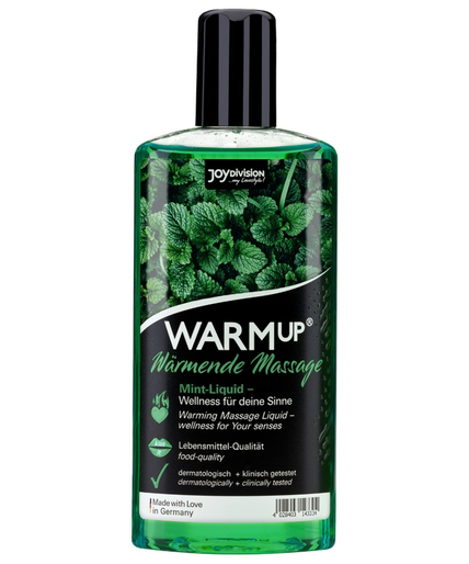 JOYDIVISION - WARMUP WARMING MASSAGE GEL MINT 150 ML JOYDIVISION - WARMUP WARMING MASSAGE GEL MINT 150 ML