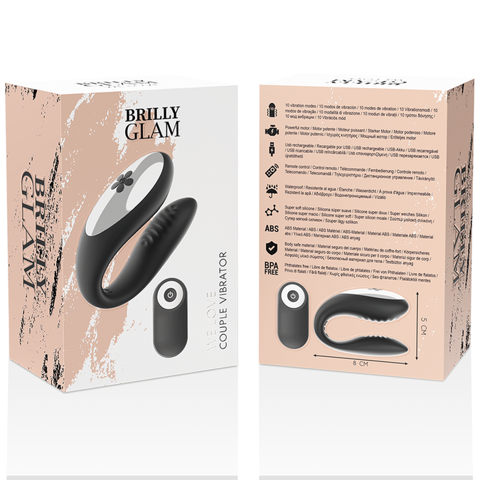 Brilly Glam – We Love for Partners Black Remote Control
