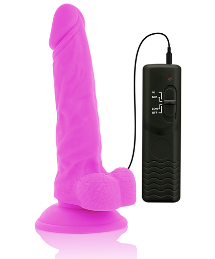 DIVERSIA - FLEXIBLE VIBRATING DILDO PURPLE 18 CM -O- 4 CM DIVERSIA - FLEXIBLE VIBRATING DILDO PURPLE 18 CM -O- 4 CM