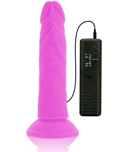 DIVERSIA - FLEXIBLE VIBRATING DILDO PURPLE 23 CM -O- 4.3 CM DIVERSIA - FLEXIBLE VIBRATING DILDO PURPLE 23 CM -O- 4.3 CM