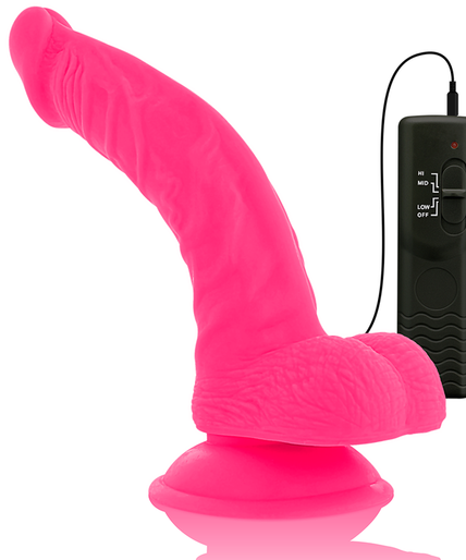 DIVERSIA - FLEXIBLE VIBRATING DILDO PINK 21.5 CM -O- 4.5 CM DIVERSIA - FLEXIBLE VIBRATING DILDO PINK 21.5 CM -O- 4.5 CM