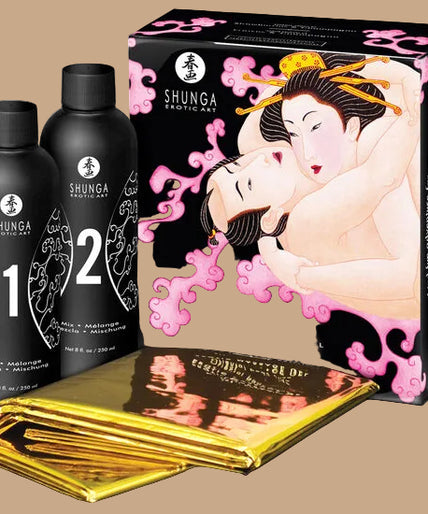 SHUNGA - ORIENTAL BODY-TO-BODY EROTISCHE MASSAGEGEL AARDBEIEN EN CAVA SHUNGA - ORIENTAL BODY-TO-BODY EROTISCHE MASSAGEGEL AARDBEIEN EN CAVA