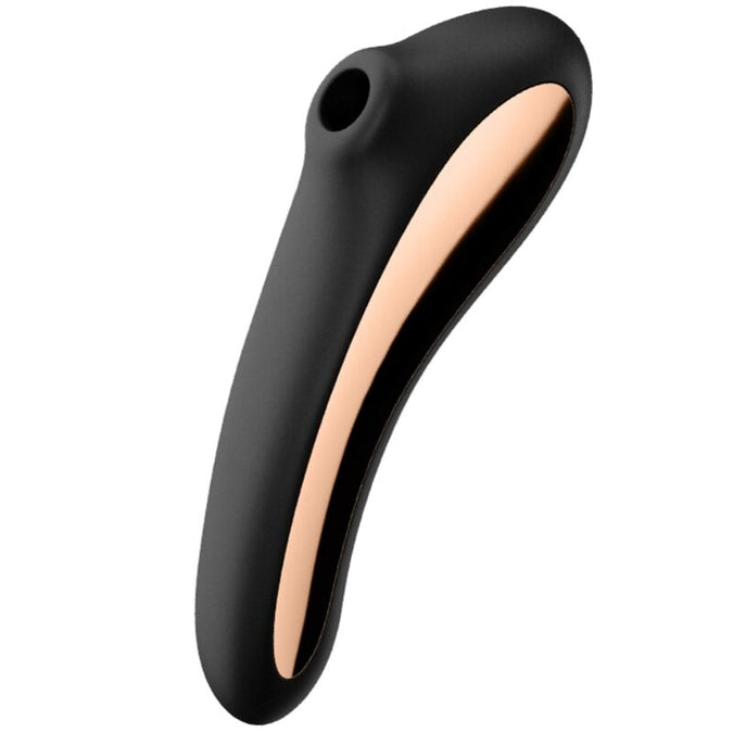 Satisfyer – Dual Kiss Air Pulse Vibrator Zwart