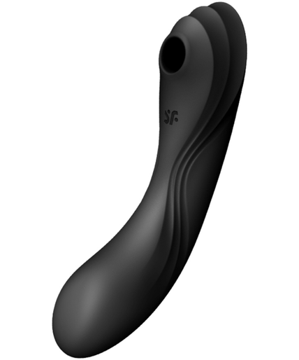 Satisfyer – Curvy Trinity 4 Air Pulse Vibrator Zwart Satisfyer – Curvy Trinity 4 Air Pulse Vibrator Zwart