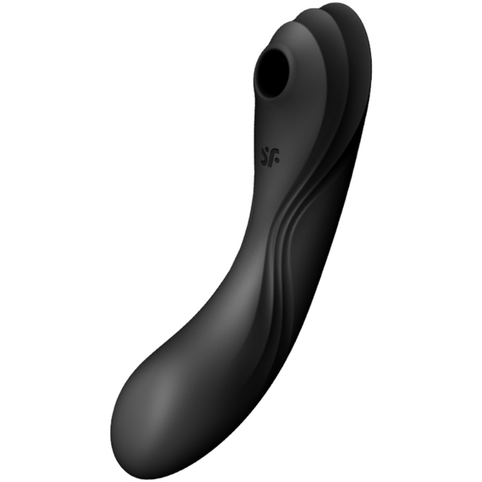 Satisfyer – Curvy Trinity 4 Air Pulse Vibrator Zwart