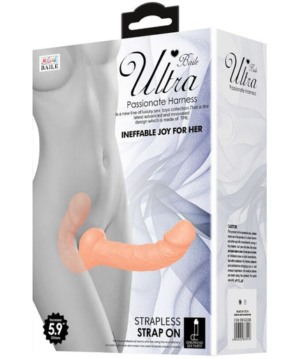 BAILE - ULTRA PASSIONATE DILDO WITH HARNESS WITHOUT SUPPORT BAILE - ULTRA PASSIONATE DILDO WITH HARNESS WITHOUT SUPPORT