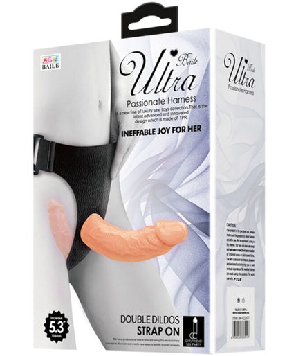 Baile – Ultra Passionate Double Dildos with Harness Baile – Ultra Passionate Double Dildos with Harness