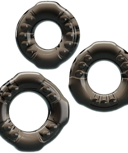 BAILE - COCK RINGS YVONNE SET 3 PENIS RINGS BAILE - COCK RINGS YVONNE SET 3 PENIS RINGS