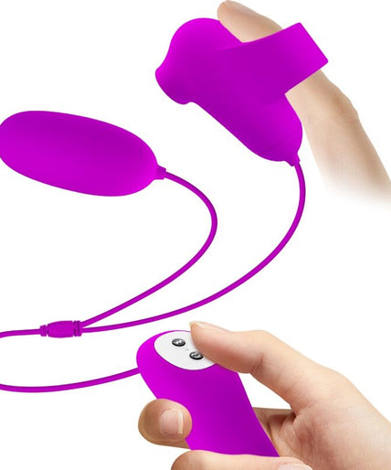 PRETTY LOVE - VIBRATING BULLET AND SUCTION CUP PRETTY LOVE - VIBRATING BULLET AND SUCTION CUP