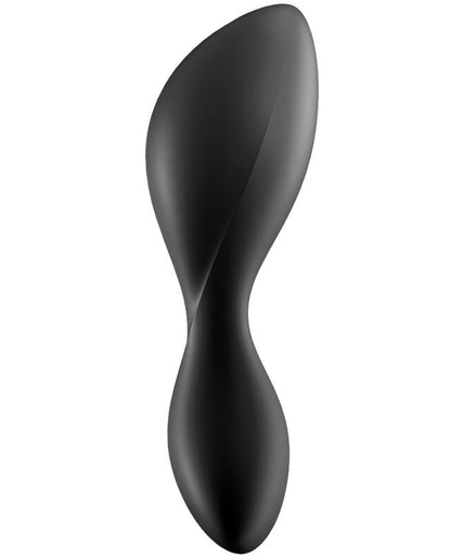 SATISFYER - TRENDSETTER VIBRATING PLUG APP BLACK SATISFYER - TRENDSETTER VIBRATING PLUG APP BLACK