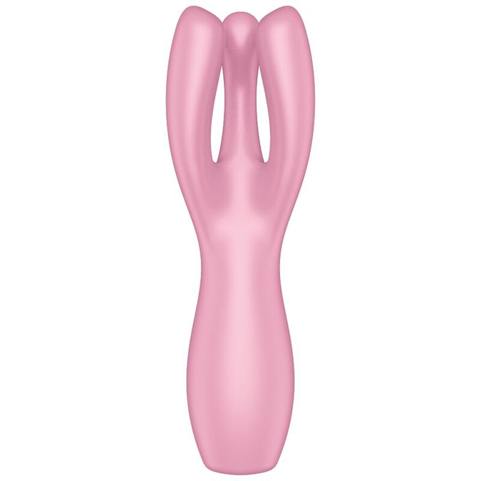 SATISFYER - THREESOME 3 VIBRATOR ROZE