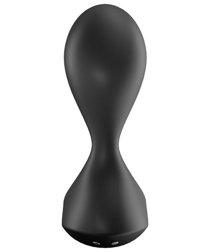 SATISFYER - SWEET SEAL VIBRATING PLUG APP BLACK SATISFYER - SWEET SEAL VIBRATING PLUG APP BLACK