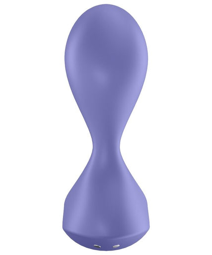 SATISFYER - SWEET SEAL VIBRATING PLUG APP VIOLET SATISFYER - SWEET SEAL VIBRATING PLUG APP VIOLET