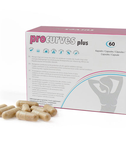 500 COSMETICA - PROCURVES PLUS CAPSULES VOOR NATUURLIJKE BORSTVERGROTING 500 COSMETICA - PROCURVES PLUS CAPSULES VOOR NATUURLIJKE BORSTVERGROTING
