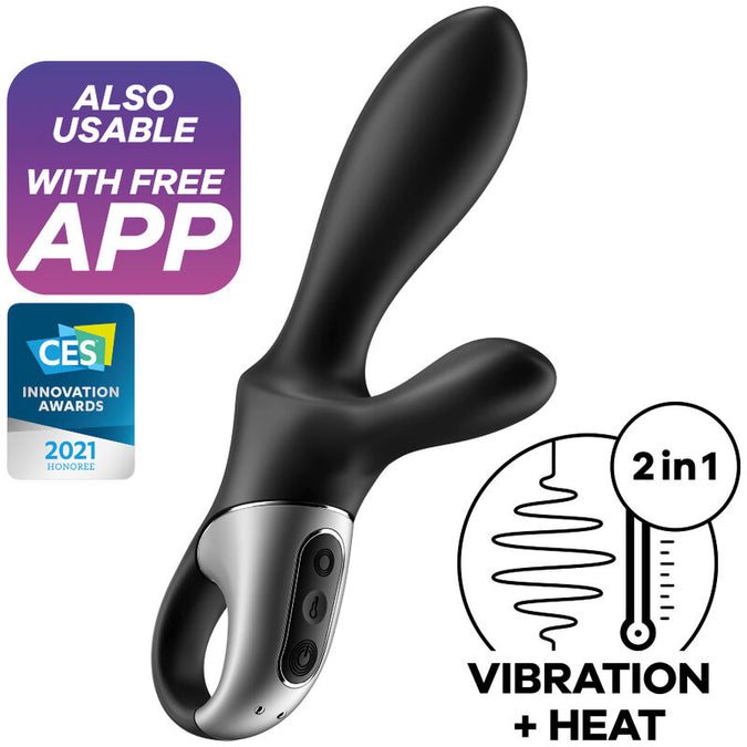 Satisfyer – Heat Climax+ Analvibrator App Schwarz
