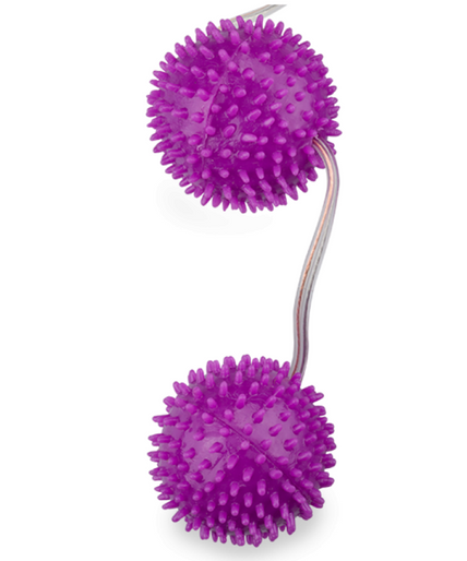 BAILE - A DEEPLY PLEASURE PURPLE TEXTURED BALLS 3.60 CM BAILE - A DEEPLY PLEASURE PURPLE TEXTURED BALLS 3.60 CM
