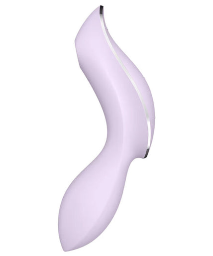 Satisfyer – Curvy Trinity 2 Luchtdruk Vibrator Paars Satisfyer – Curvy Trinity 2 Luchtdruk Vibrator Paars