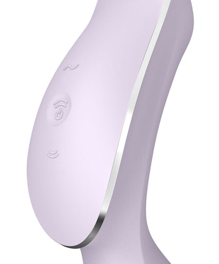 Satisfyer – Curvy Trinity 2 Luchtdruk Vibrator Paars Satisfyer – Curvy Trinity 2 Luchtdruk Vibrator Paars