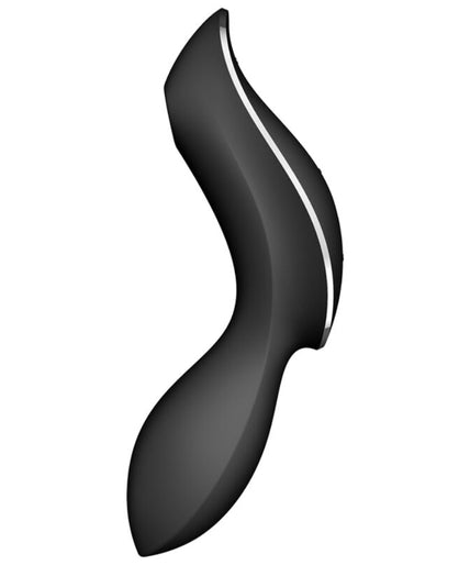 Satisfyer – Curvy Trinity 2 Air Pulse Vibrator Zwart Satisfyer – Curvy Trinity 2 Air Pulse Vibrator Zwart