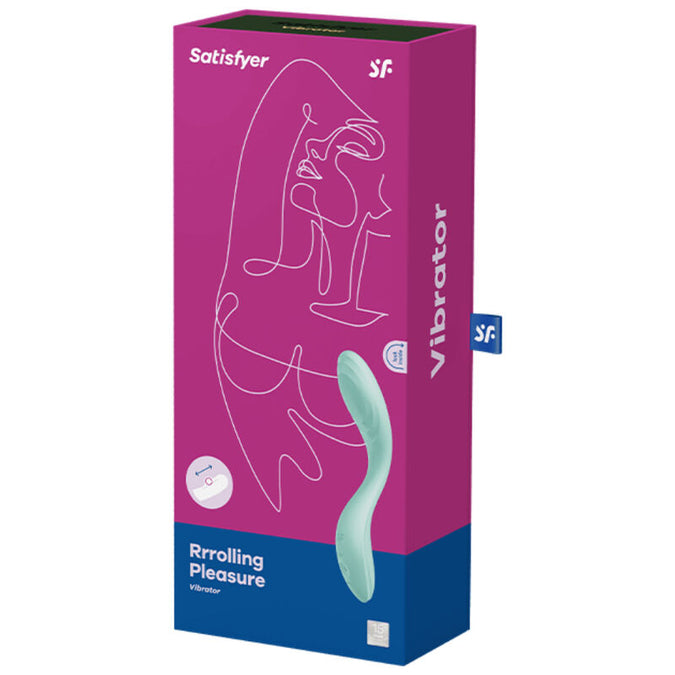 SATISFYER - RRROLLING PLEASURE GSPOT VIBRATOR GROEN