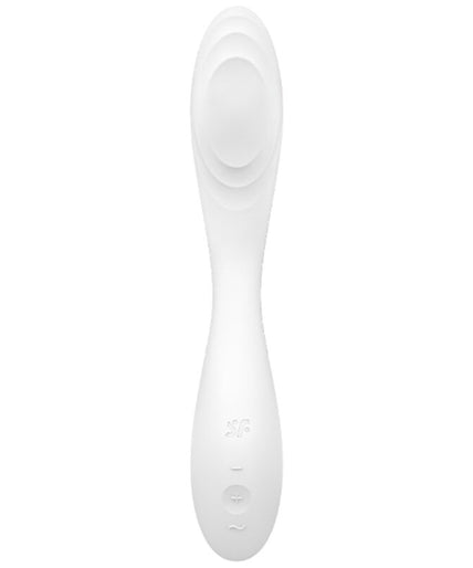 SATISFYER - RRROLLING PLEASURE GSPOT VIBRATOR WHITE SATISFYER - RRROLLING PLEASURE GSPOT VIBRATOR WHITE
