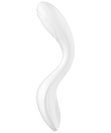 SATISFYER - RRROLLING PLEASURE GSPOT VIBRATOR WHITE SATISFYER - RRROLLING PLEASURE GSPOT VIBRATOR WHITE