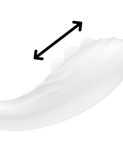 SATISFYER - RRROLLING PLEASURE GSPOT VIBRATOR WHITE SATISFYER - RRROLLING PLEASURE GSPOT VIBRATOR WHITE