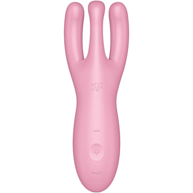 SATISFYER - THREESOME 4 VIBRATOR APP ROZE