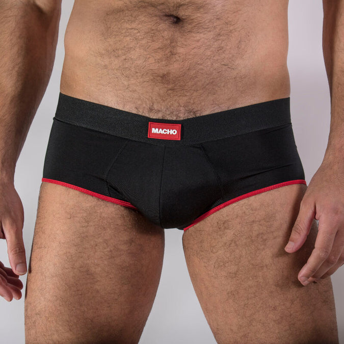 MACHO - MS24R SLIP DONKERROOD XL