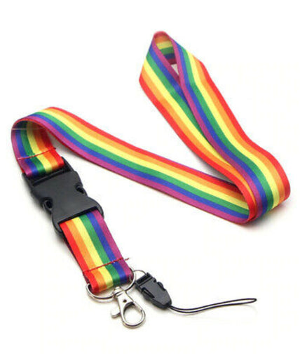 PRIDE - LGBT FLAG LANYARD PRIDE - LGBT FLAG LANYARD