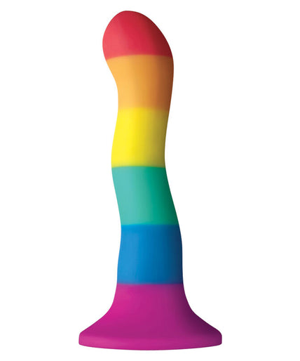 PRIDE - LGBT FLAG DILDO WAVE 17 CM PRIDE - LGBT FLAG DILDO WAVE 17 CM