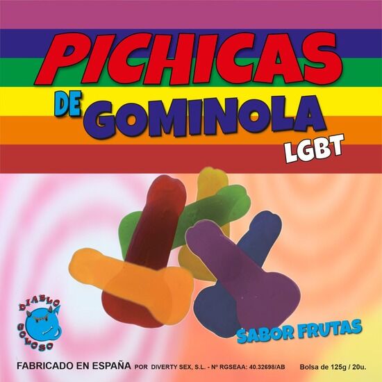 Pride – Gummy Penis Fruits Lgbt