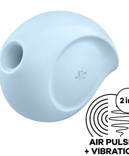 Satisfyer – Sugar Rush luchtdrukstimulator en vibrator blauw Satisfyer – Sugar Rush luchtdrukstimulator en vibrator blauw