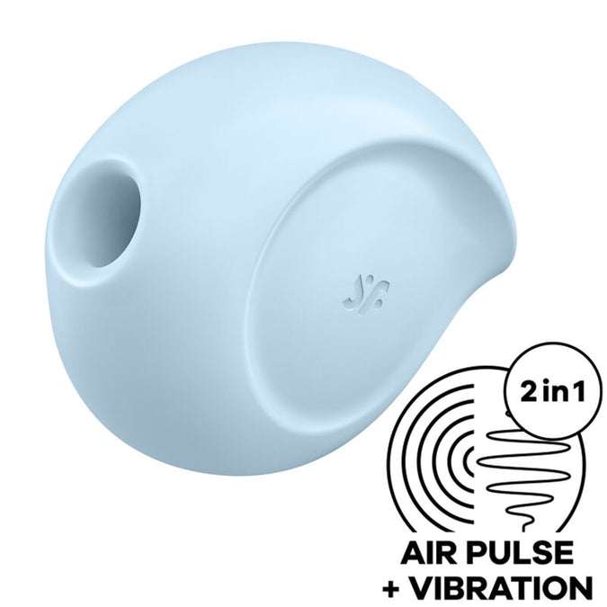 Satisfyer – Sugar Rush Air Pulse Stimulator & Vibrator Blue