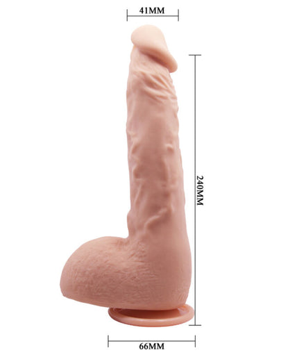 BAILE - REALISTISCHE DILDO JASON NATURAL 24 CM BAILE - REALISTISCHE DILDO JASON NATURAL 24 CM