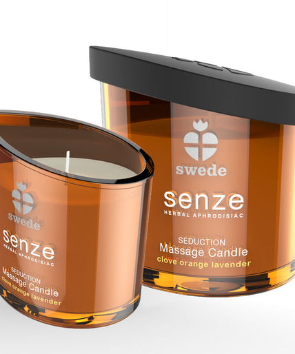 SWEDE - SENZE SEDUCTION MASSAGEKAARS - KRUIDNAGEL, SINAASAPPEL, LAVENDEL SWEDE - SENZE SEDUCTION MASSAGEKAARS - KRUIDNAGEL, SINAASAPPEL, LAVENDEL