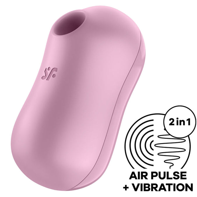 Satisfyer – Cotton Candy Air Pulse Stimulator & Vibrator Lilac