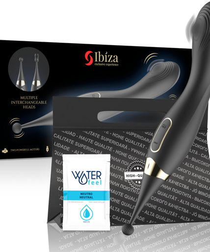 Ibiza – Interchangeable Clitoral Stimulator And Pulsation G Spot Vibrator Ibiza – Interchangeable Clitoral Stimulator And Pulsation G Spot Vibrator