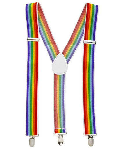 PRIDE - LGBT FLAG SUSPENDERS PRIDE - LGBT FLAG SUSPENDERS